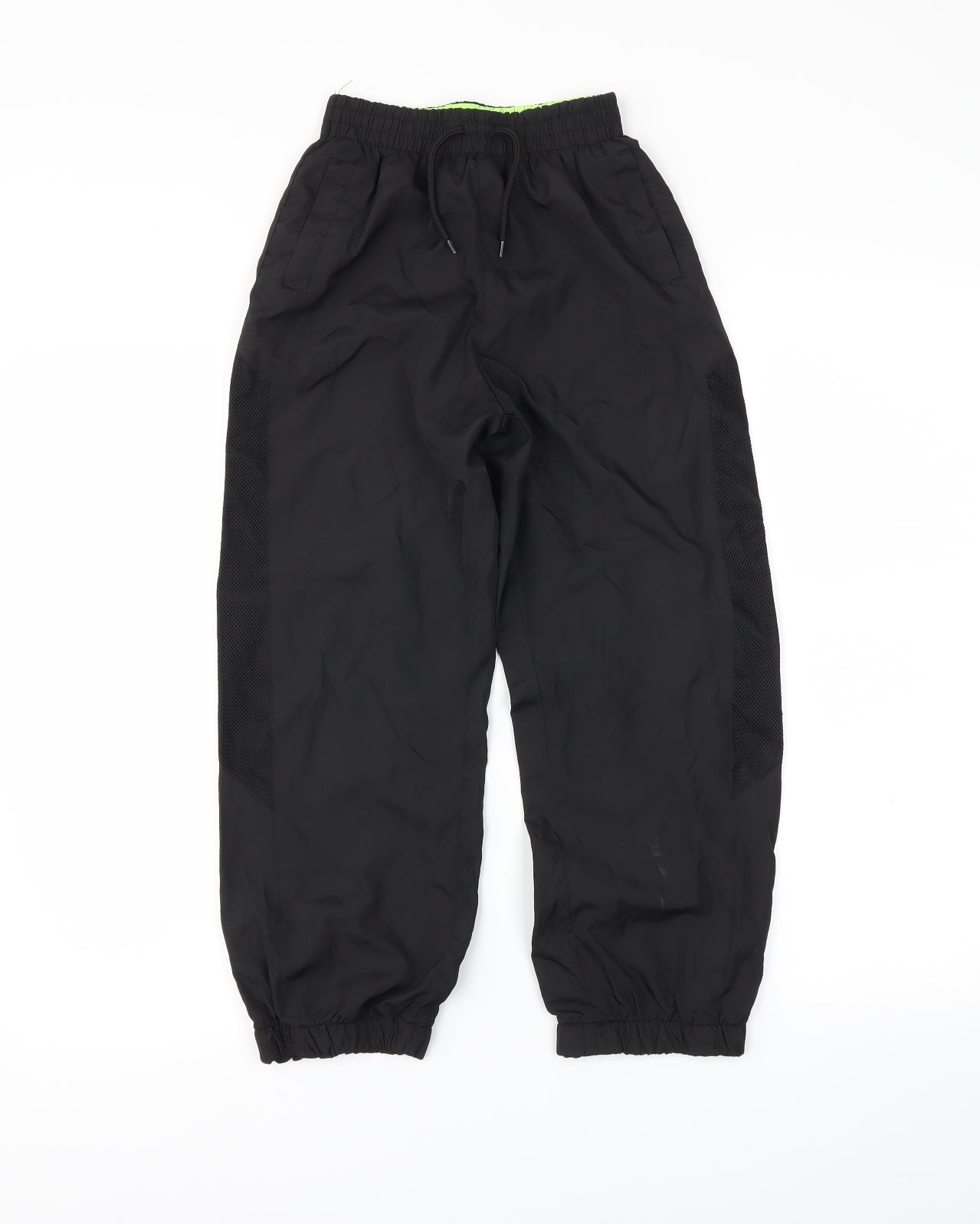 Rebel Boys Black   Jogger Trousers Size 9-10 Years