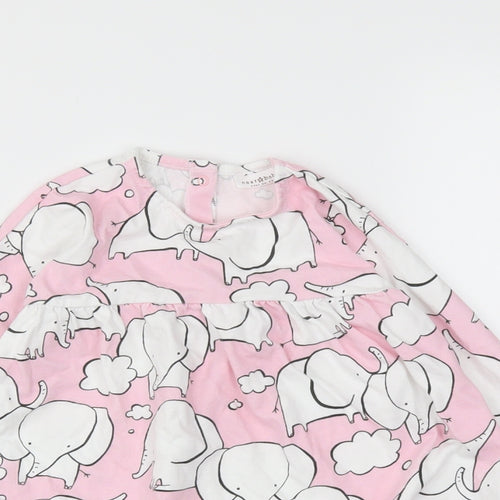 NEXT Boys Pink   Basic T-Shirt Size 12-18 Months