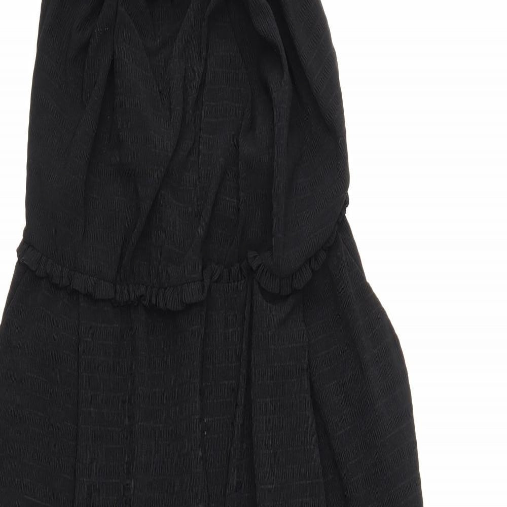 NEXT Womens Black   Jumpsuit One-Piece Size 14 L18 in