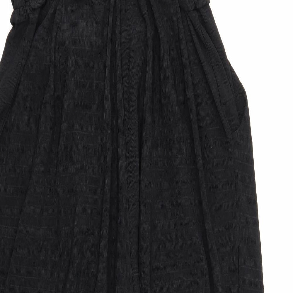 NEXT Womens Black   Jumpsuit One-Piece Size 14 L18 in