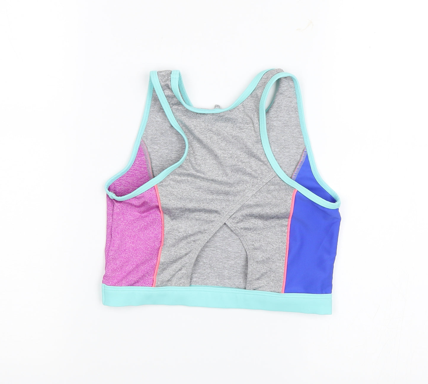 Monsoon Children Girls Grey   Cropped Tank Size 9-10 Years