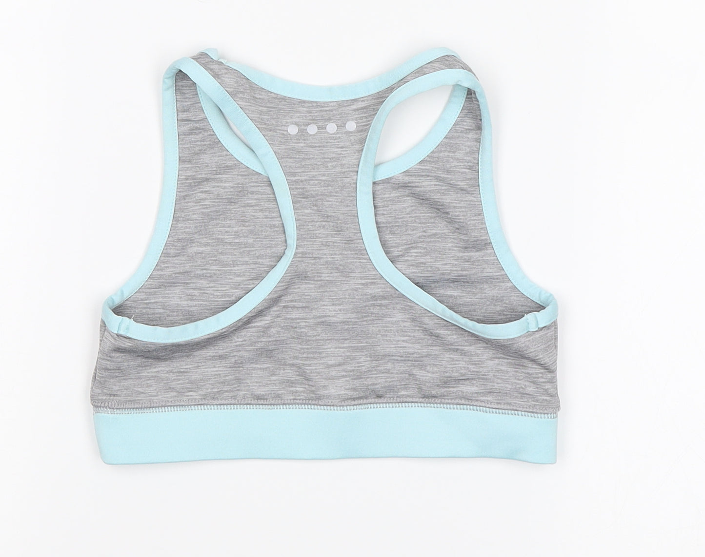 Matalan Girls Grey   Cropped Tank Size 6-7 Years