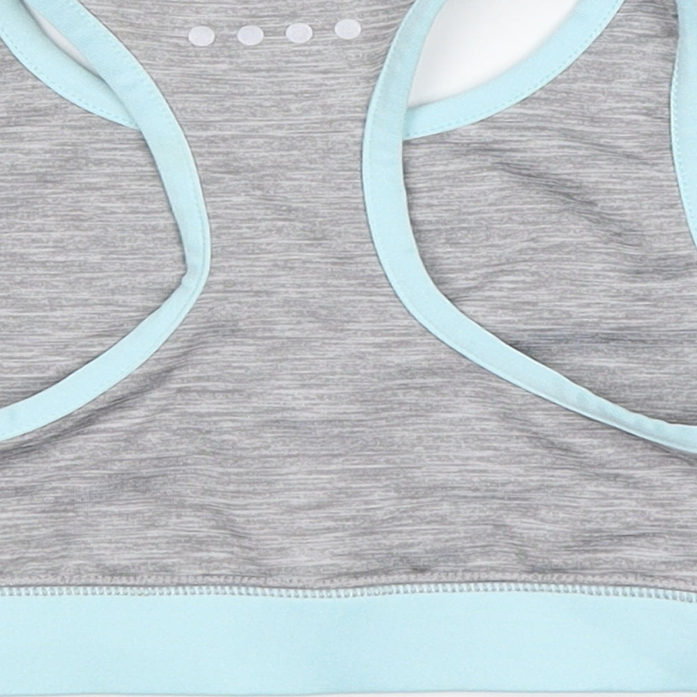 Matalan Girls Grey   Cropped Tank Size 6-7 Years