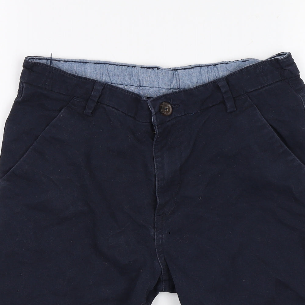 Lily & Dan Boys Blue   Bermuda Shorts Size 11-12 Years
