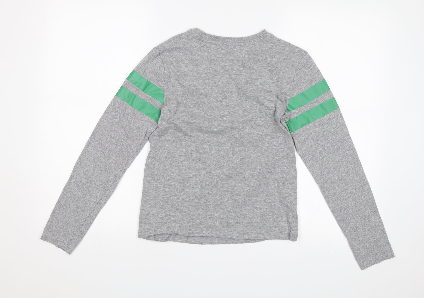 M&Co Boys Grey   Basic T-Shirt Size 11-12 Years  - Cool Dude 62