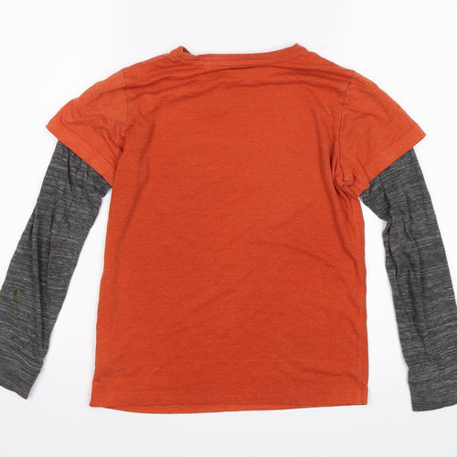 NEXT Boys Orange   Jersey Casual Size 9 Years  - Riding Awesome