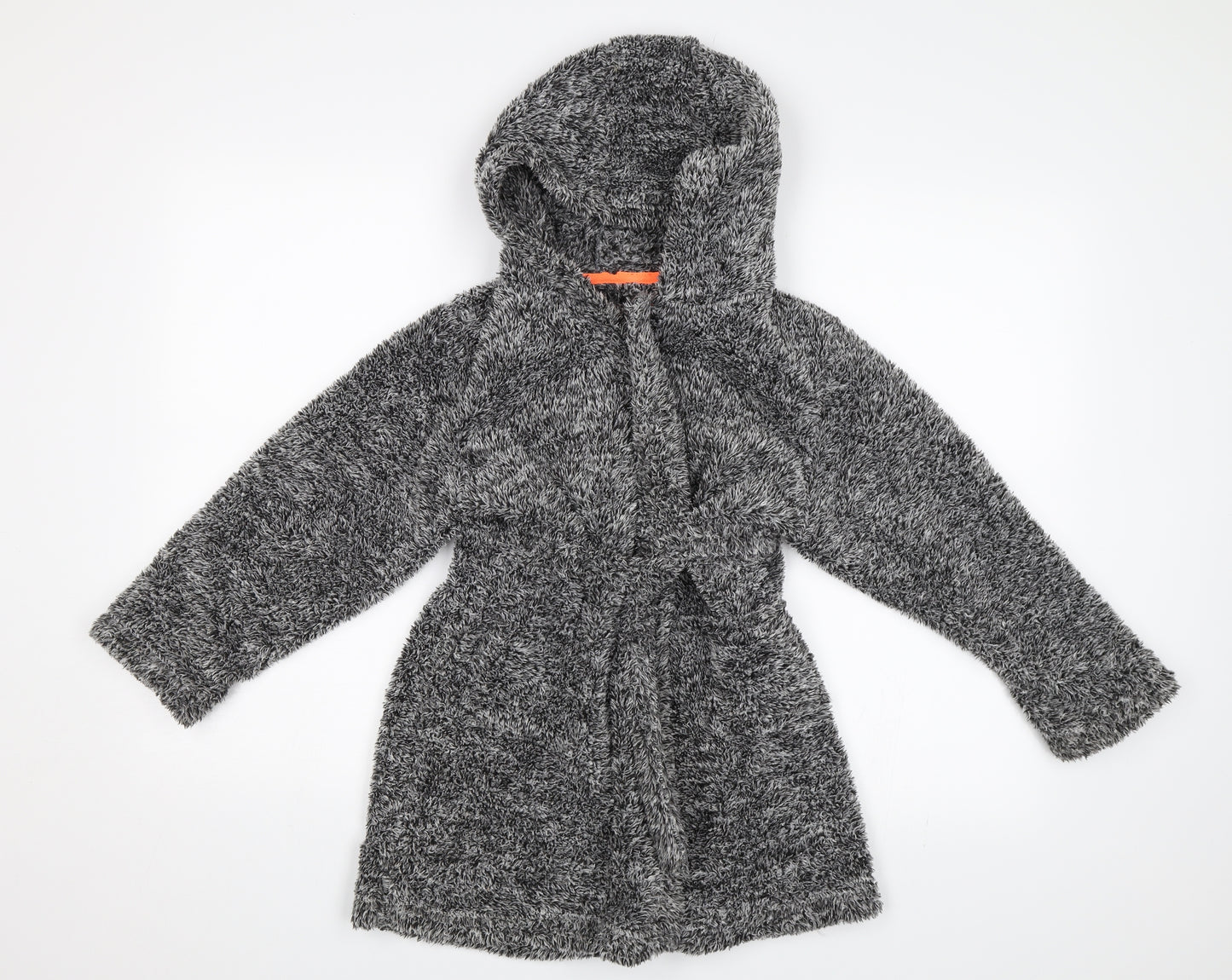 Matalan Boys Grey Solid   Robe Size 9 Years
