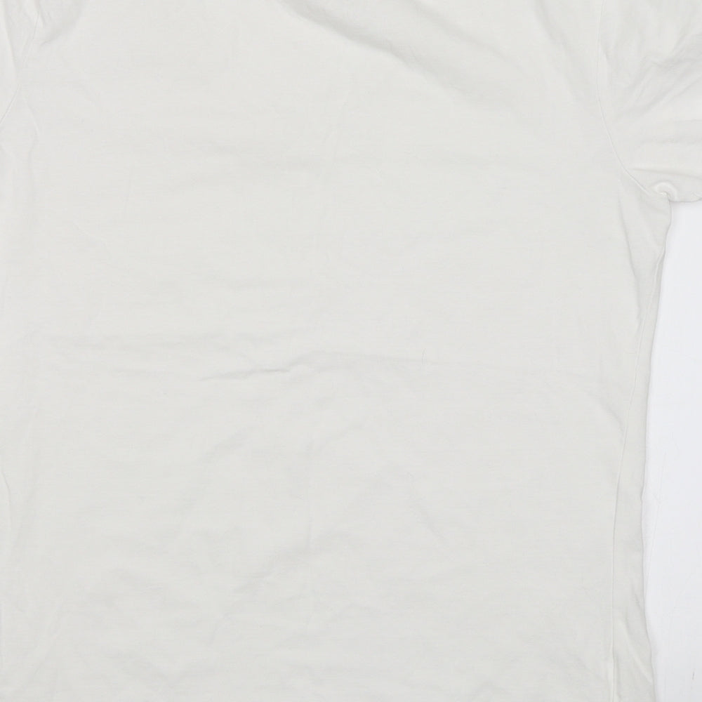 Primark Womens White   Basic T-Shirt Size L
