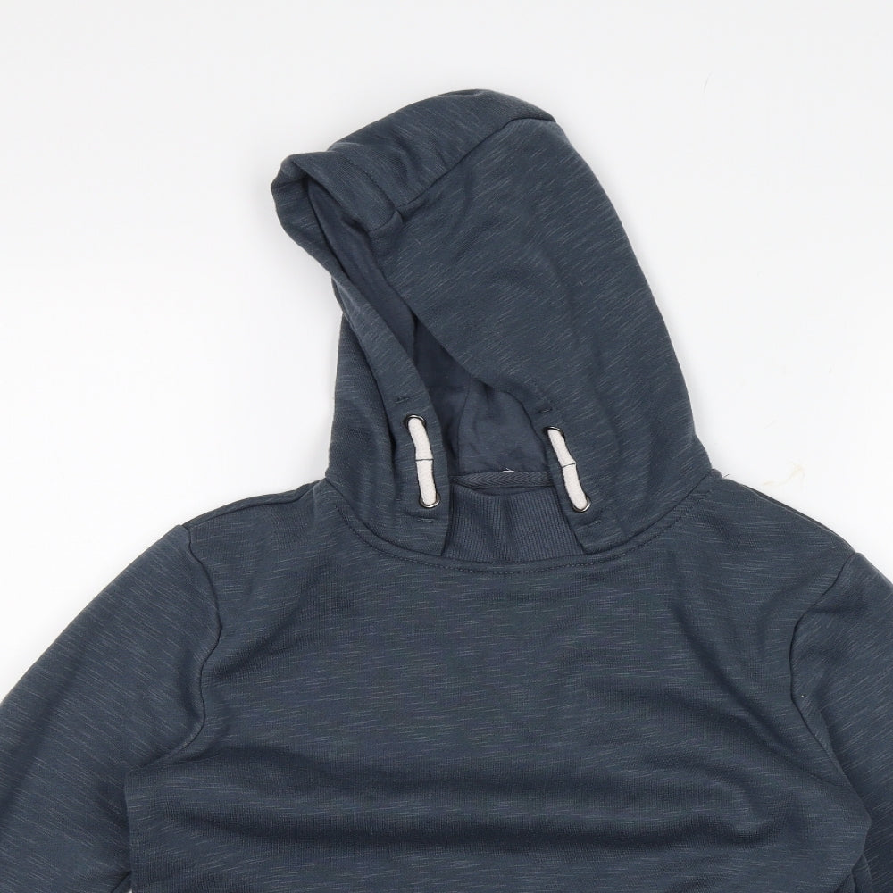 Primark Boys Blue   Pullover Hoodie Size 9-10 Years