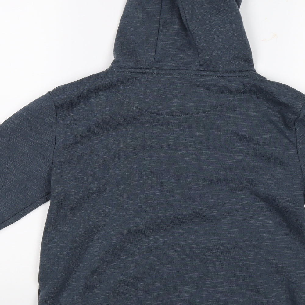 Primark Boys Blue   Pullover Hoodie Size 9-10 Years