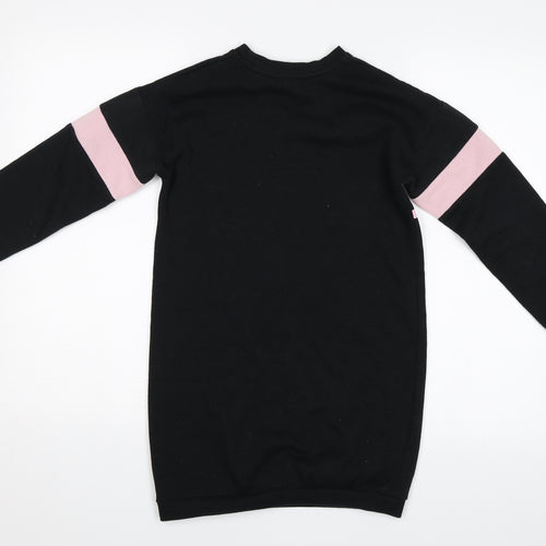 Primark Girls Black   Pullover Jumper Size 10-11 Years  - Brooklyn