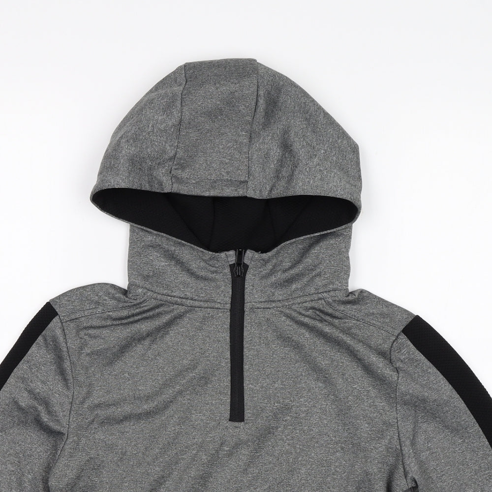 Primark Boys Grey   Pullover Hoodie Size 10-11 Years