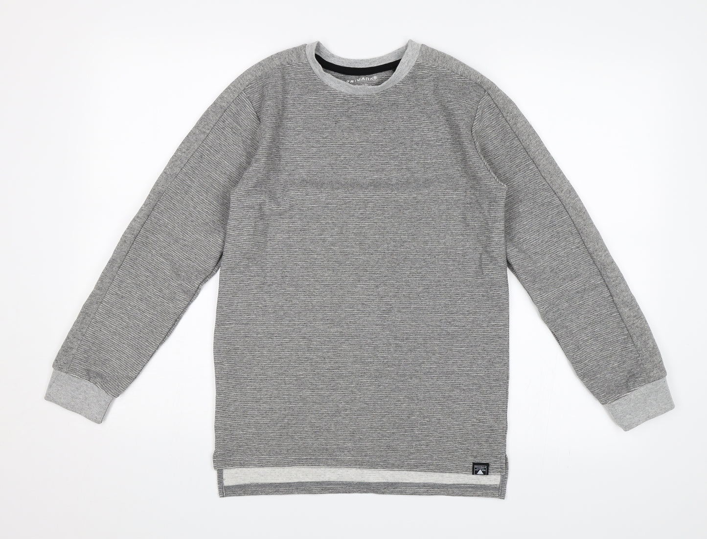 Primark Boys Grey   Pullover Jumper Size 11-12 Years