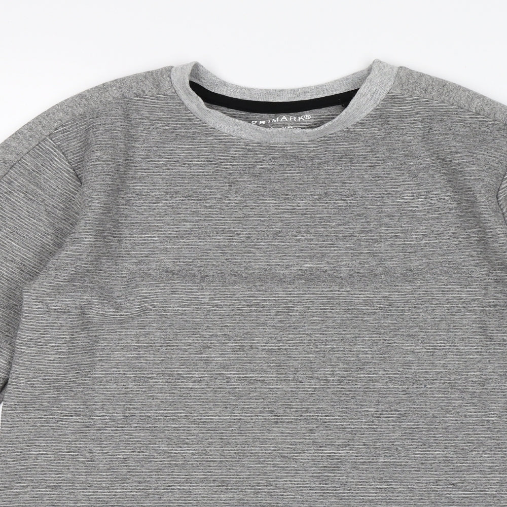 Primark Boys Grey   Pullover Jumper Size 11-12 Years