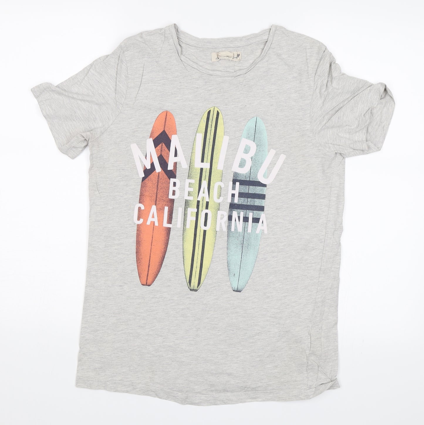 H&M Boys Gold   Basic T-Shirt Size 12-13 Years  - Malibu beach california