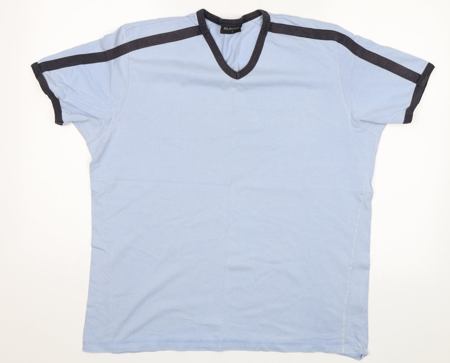 Burton Womens Blue   Ringer T-Shirt Size L
