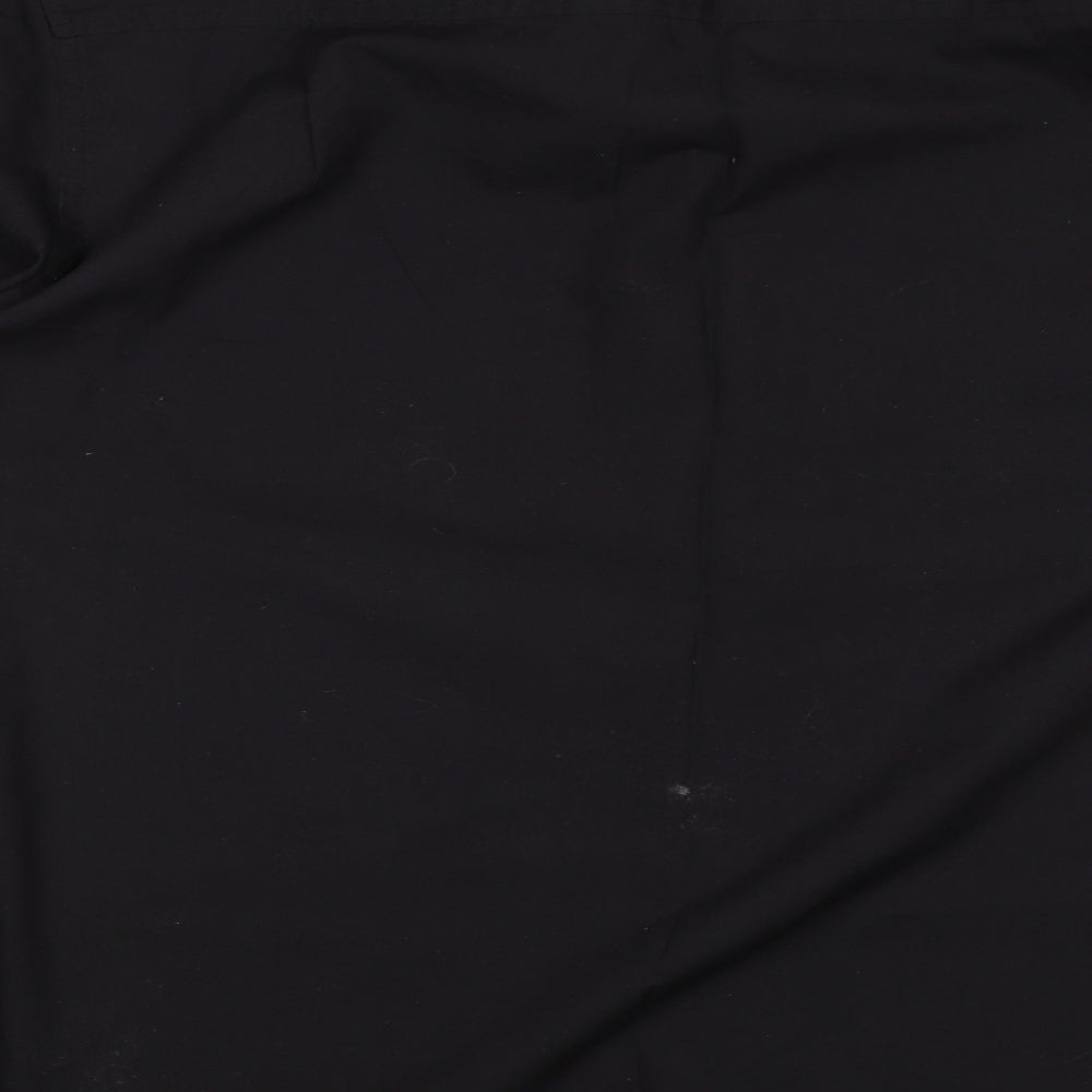 Williams & Brown Mens Black    Dress Shirt Size 16