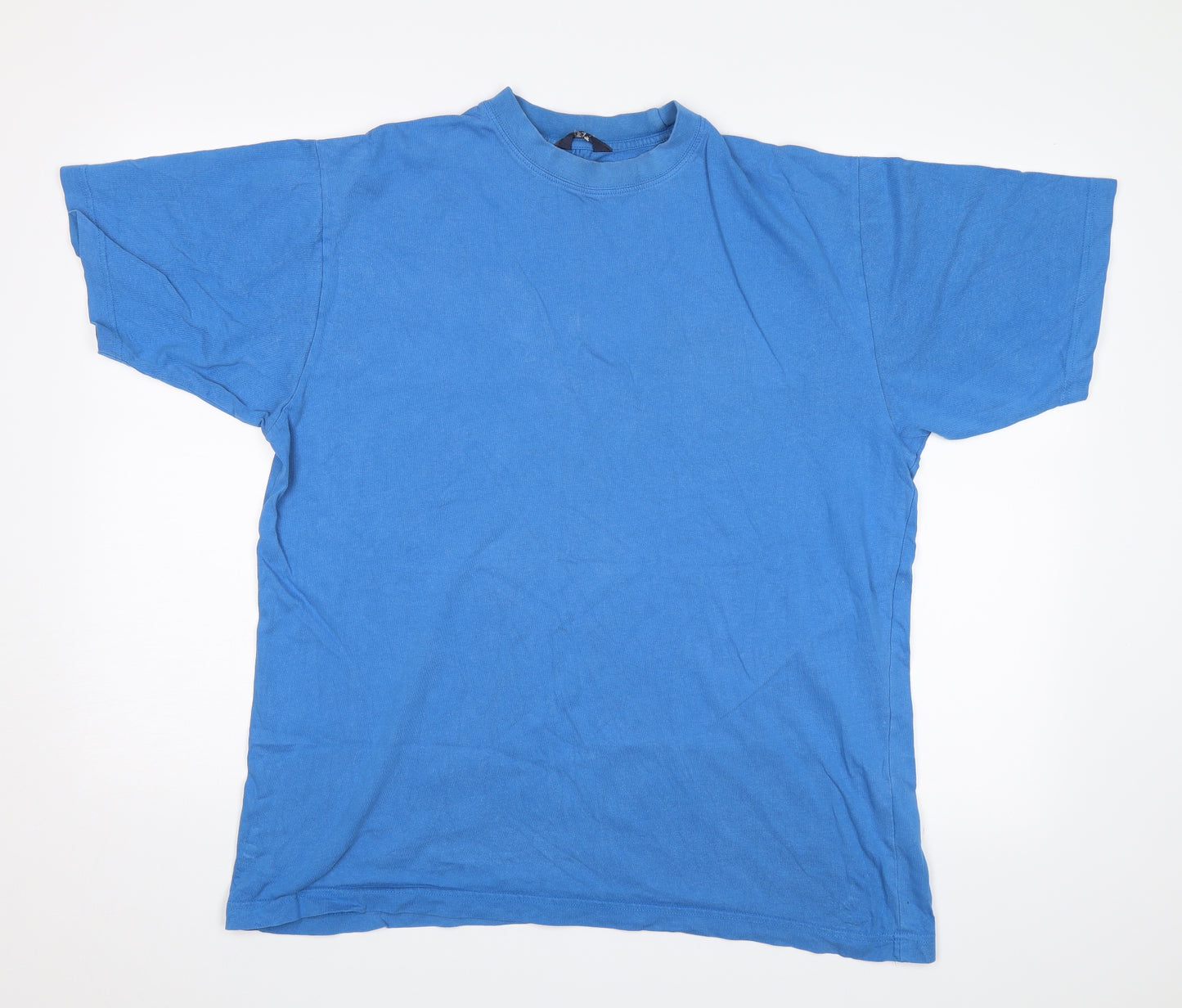 Premier Mens Blue    T-Shirt Size L