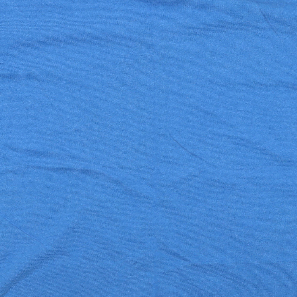 Premier Mens Blue    T-Shirt Size L