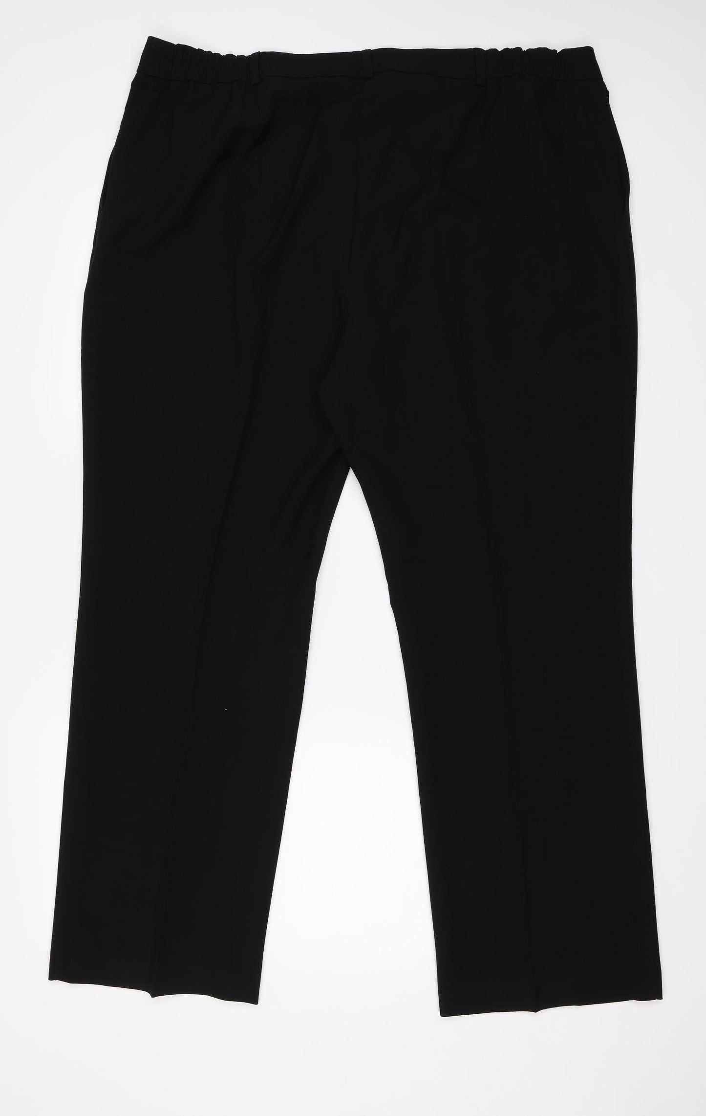 Julipa Womens Black   Trousers  Size 22 L29 in