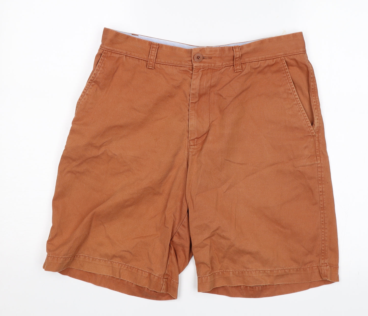M&S Mens Orange   Chino Shorts Size 32