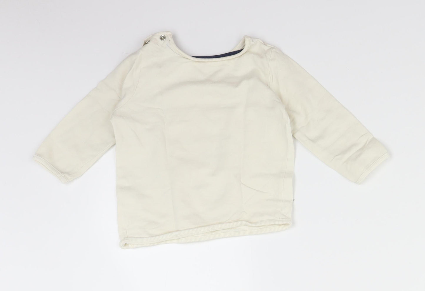 George Baby White   Pullover Jumper Size 6-9 Months  - Winnie The Pooh