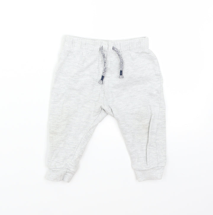 F&F Baby Grey Sweatpants Trousers Size 6-9 Months
