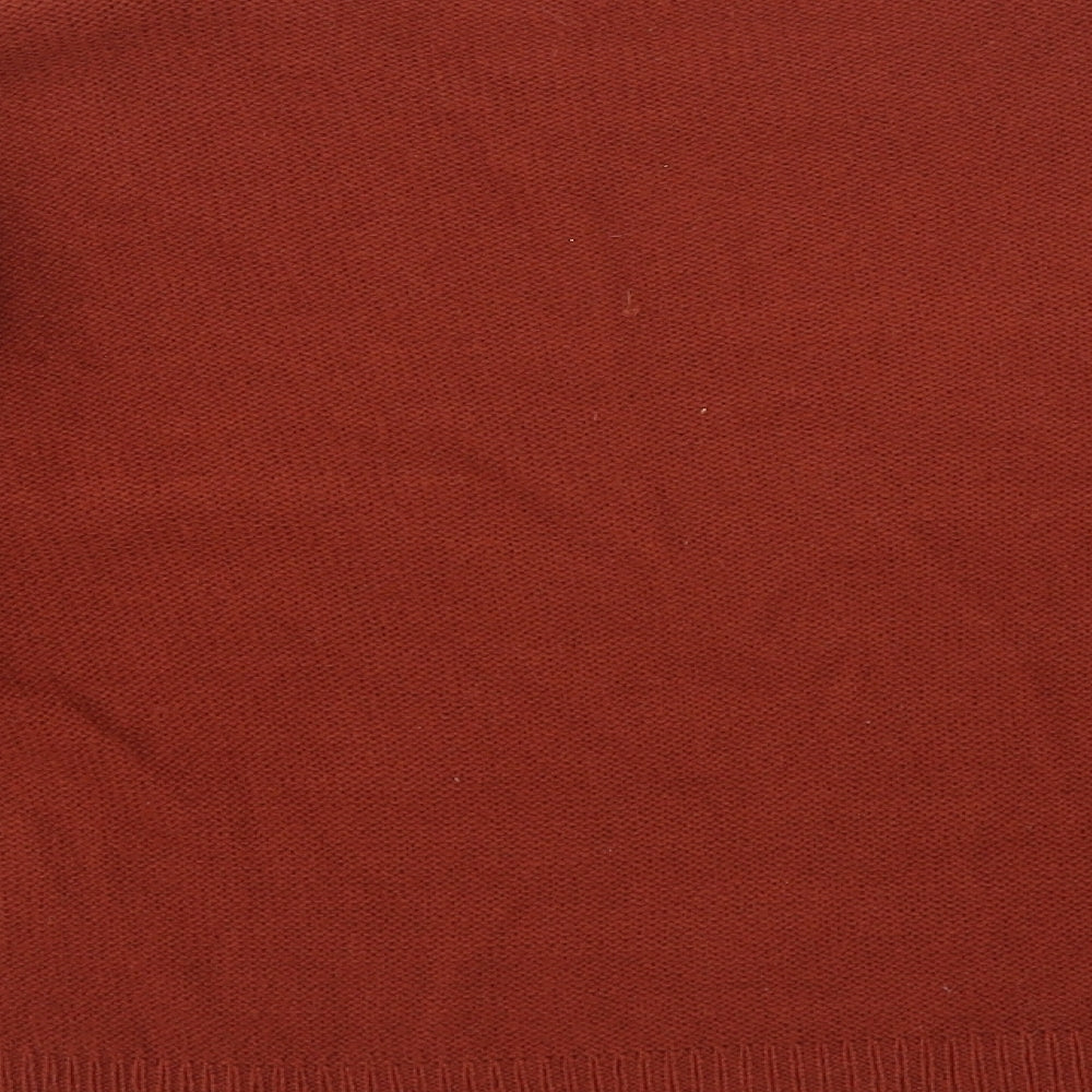Brave Soul Womens Red  Knit Pullover Jumper Size XS