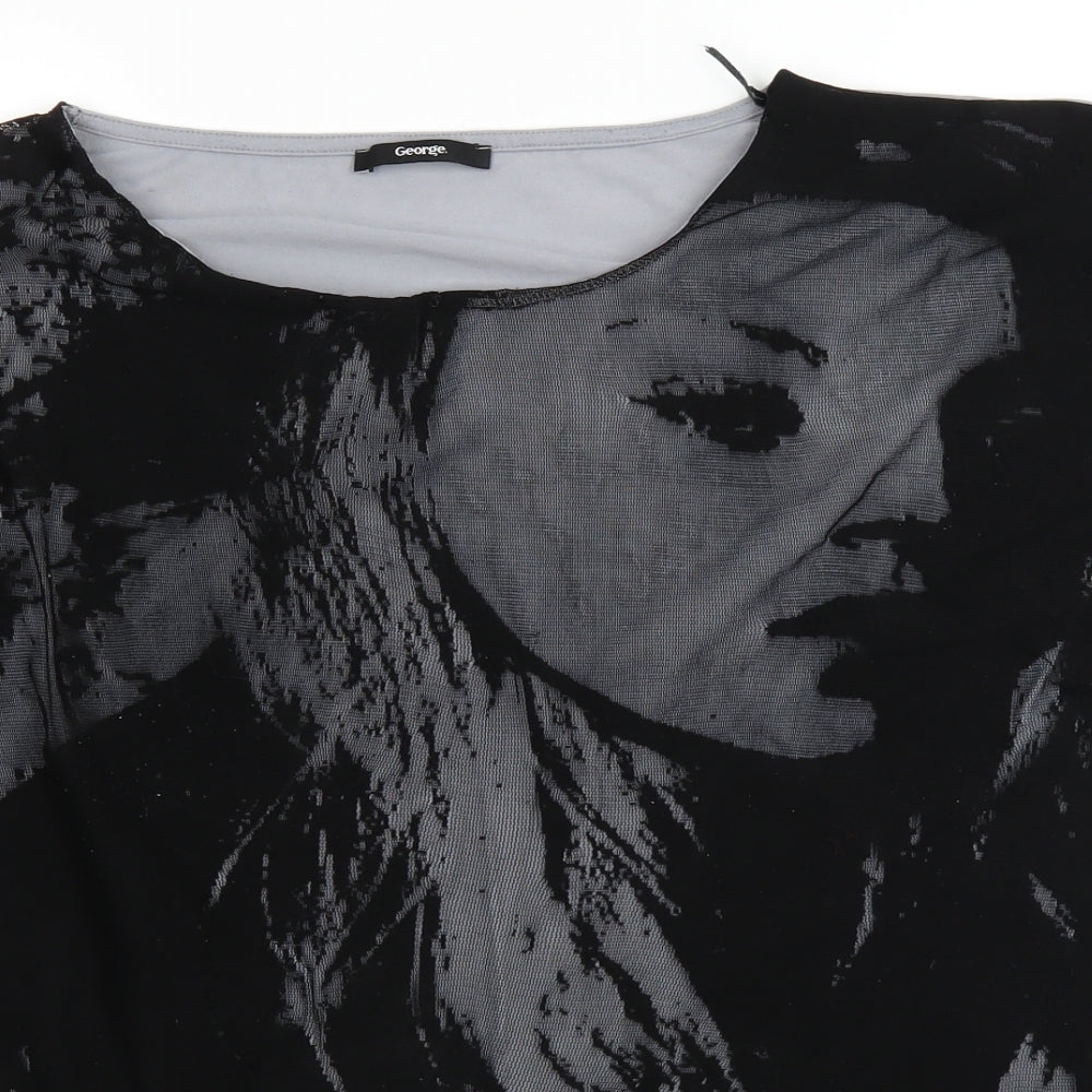George Womens Grey   Basic T-Shirt Size 24