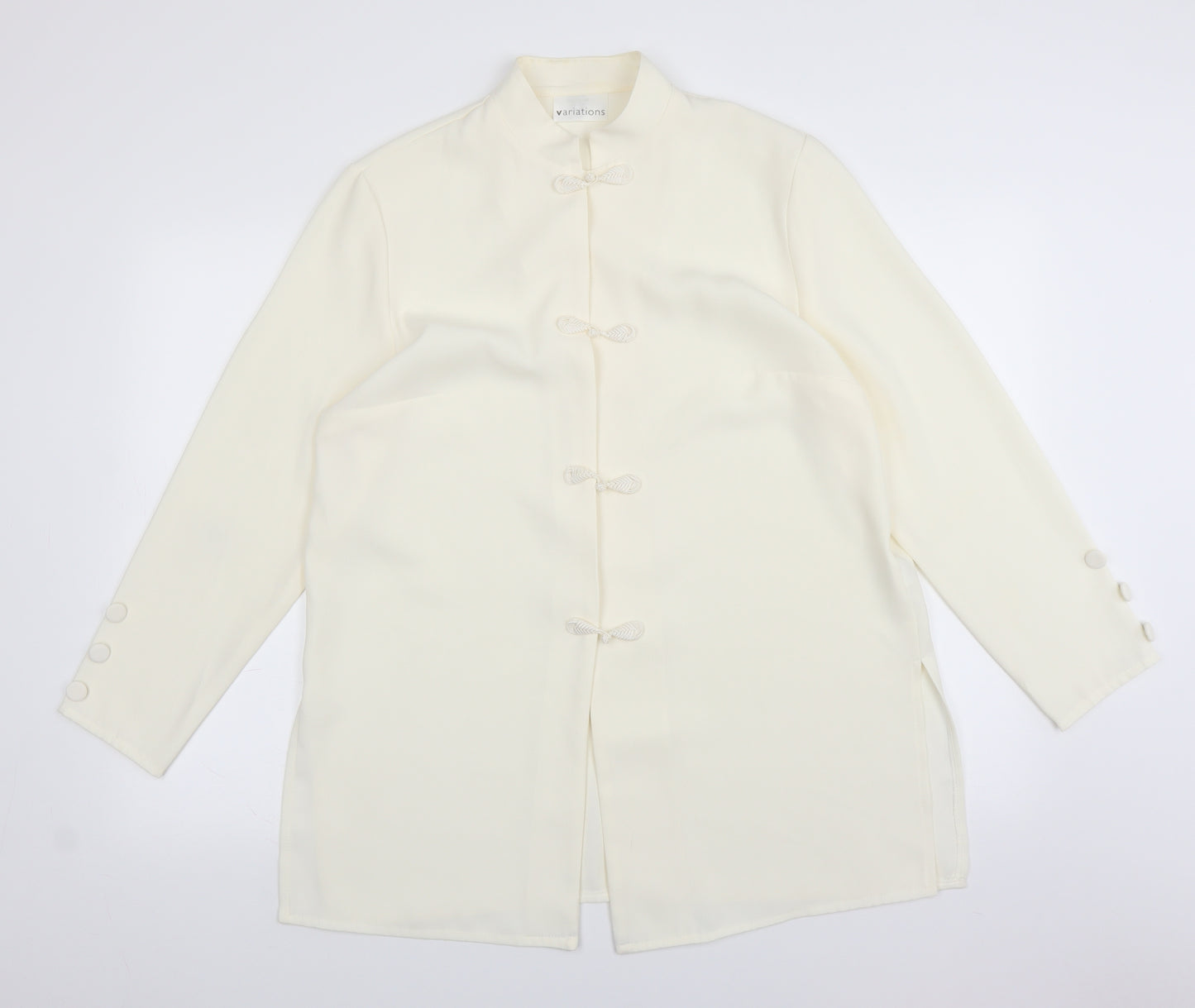 Variations Womens Ivory   Jacket  Size 18