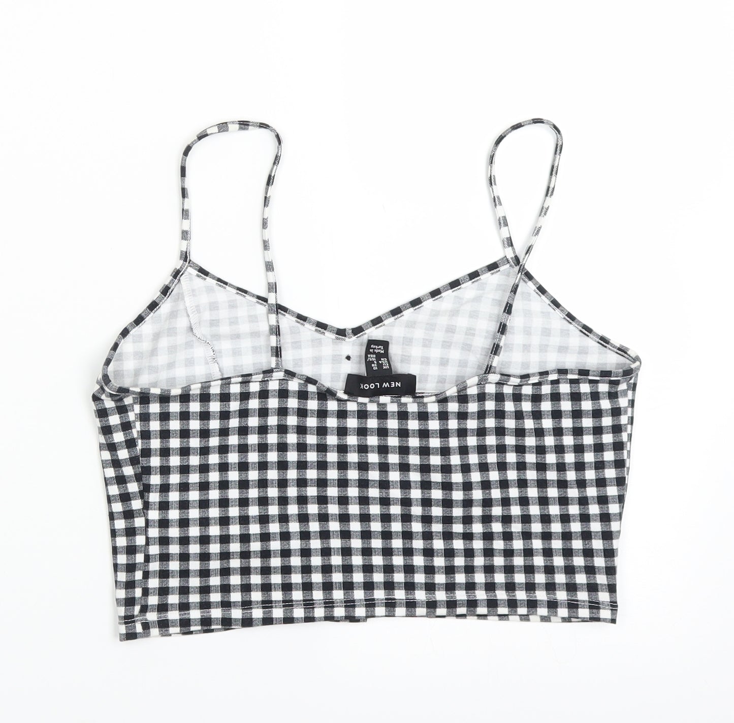 New Look Womens Grey   Cropped Tank Size 10