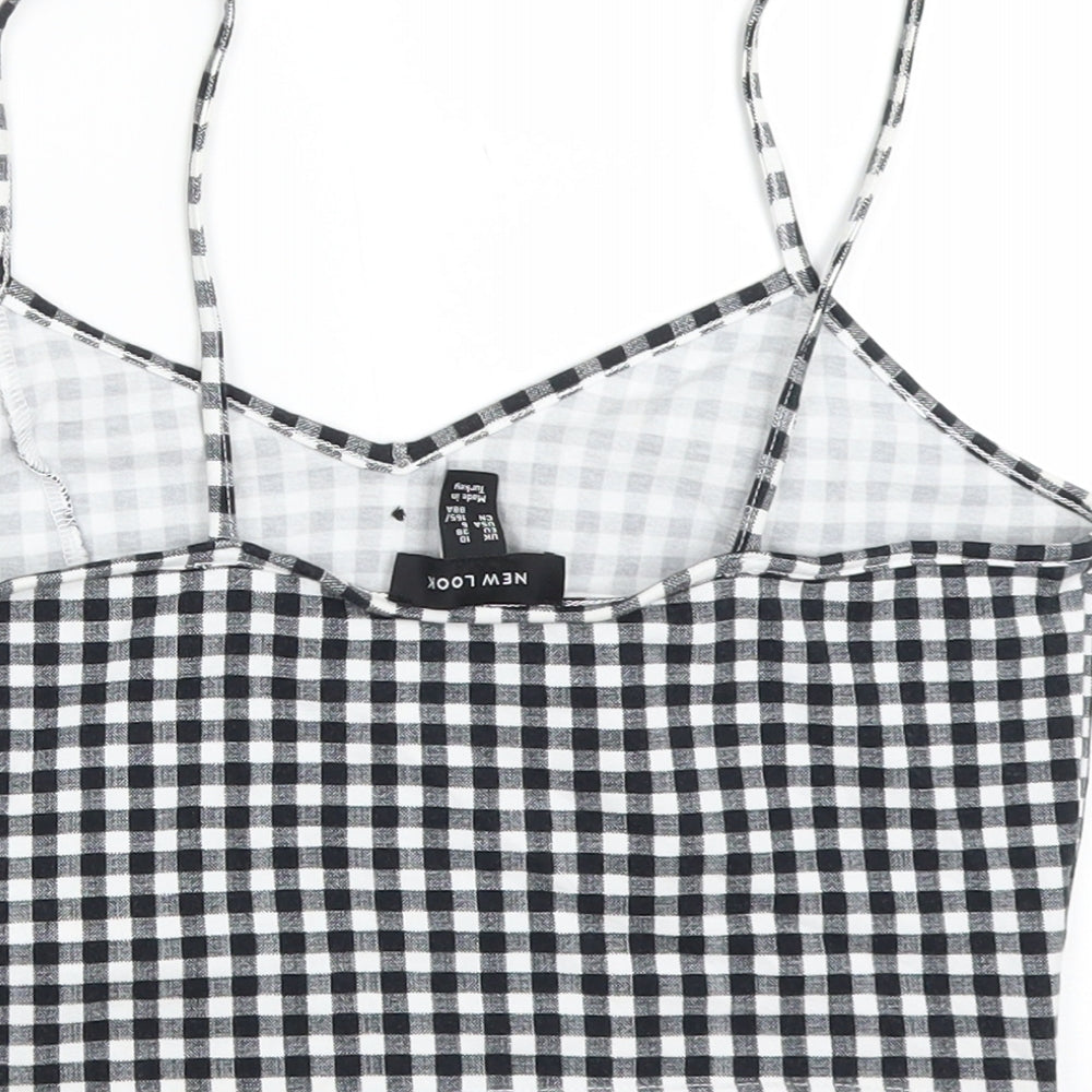 New Look Womens Grey   Cropped Tank Size 10
