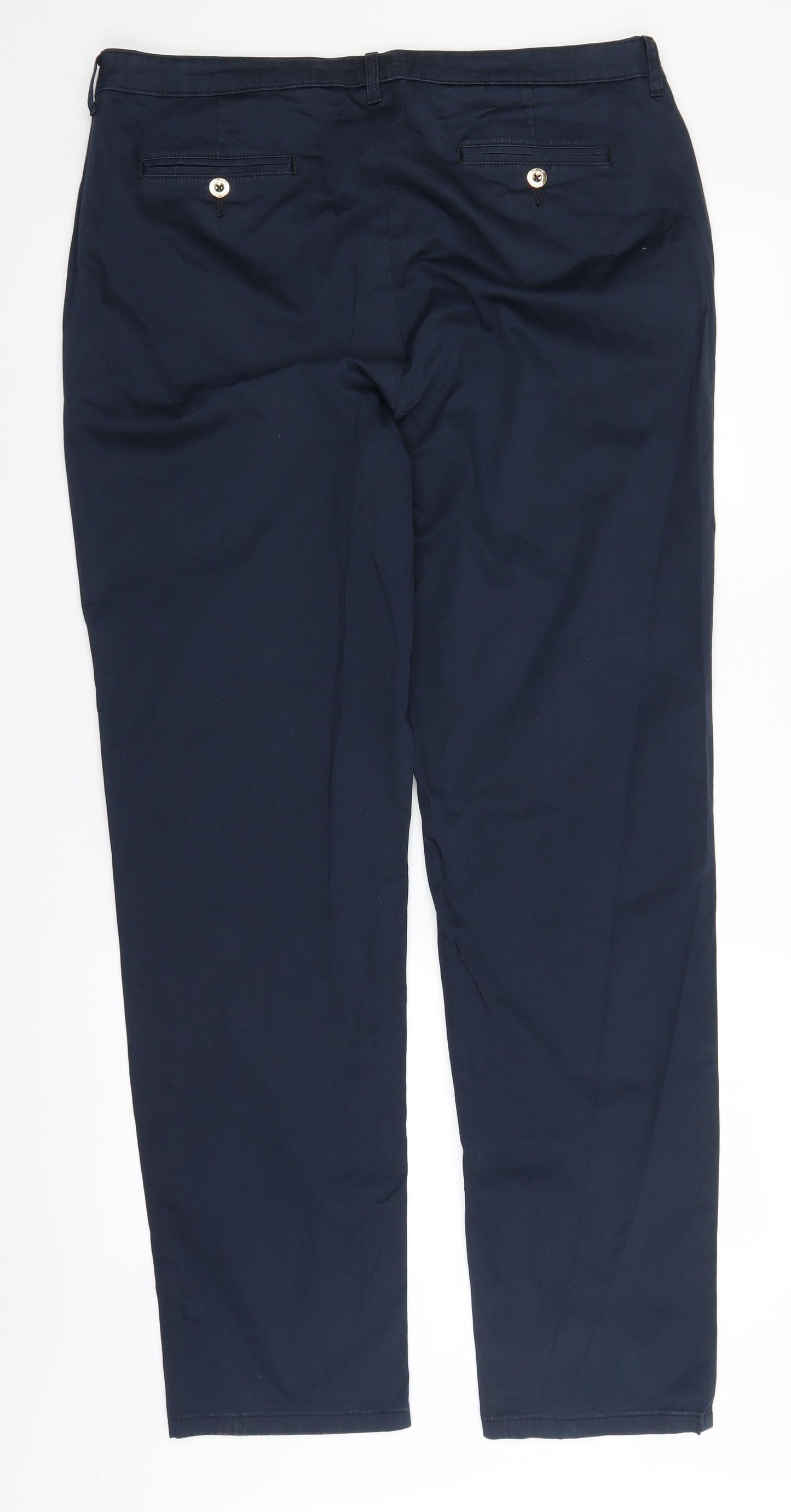 Marks and Spencer Womens Blue   Trousers  Size 18 L31 in