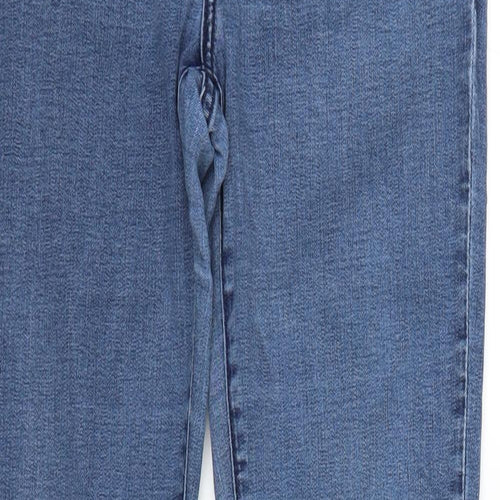 Superdry Womens Blue  Denim Jegging Trousers Size 30 in L30 in