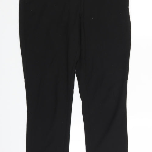 NEXT Womens Black   Trousers  Size 8 L25 in