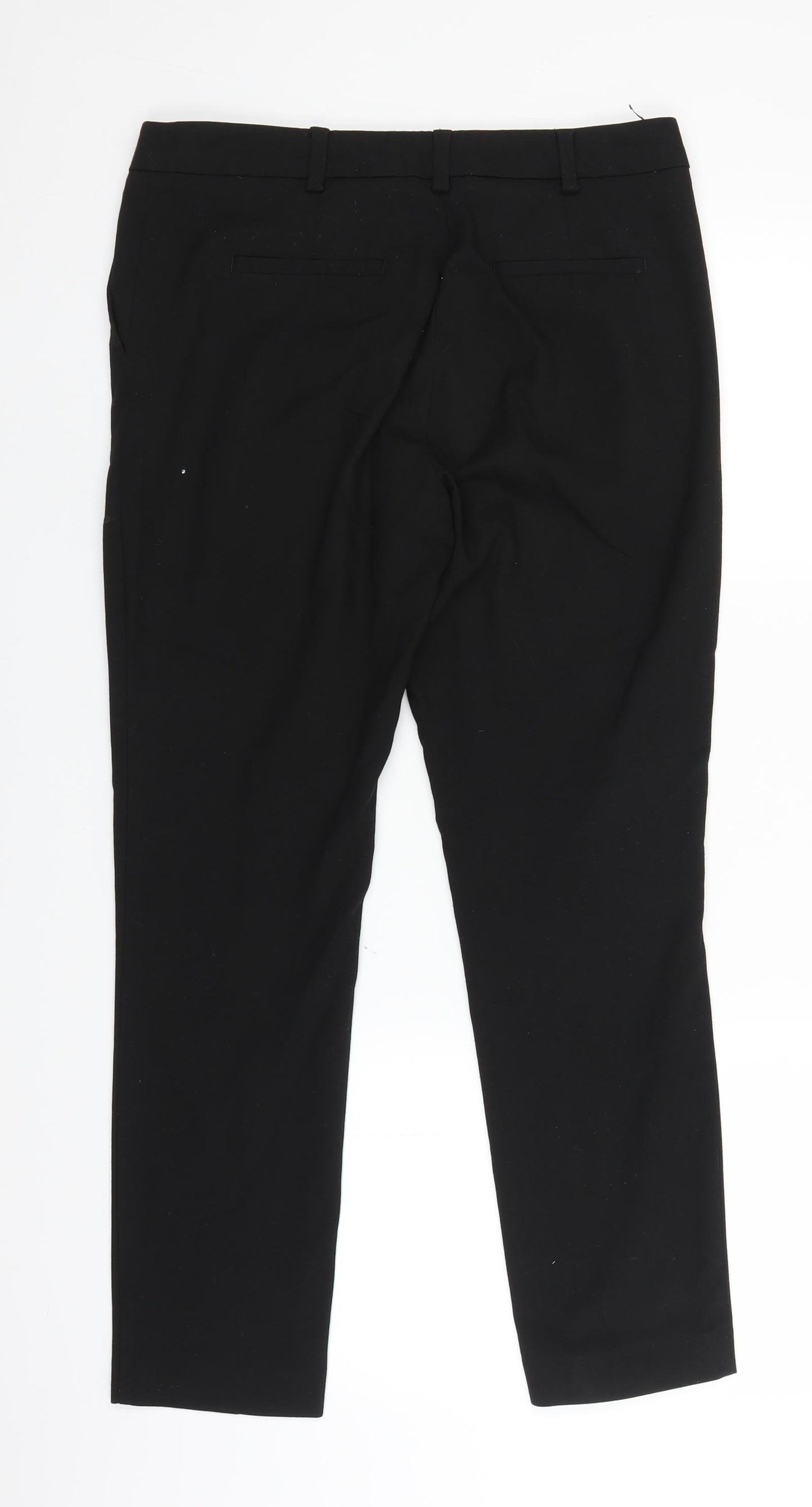 NEXT Womens Black   Trousers  Size 8 L25 in