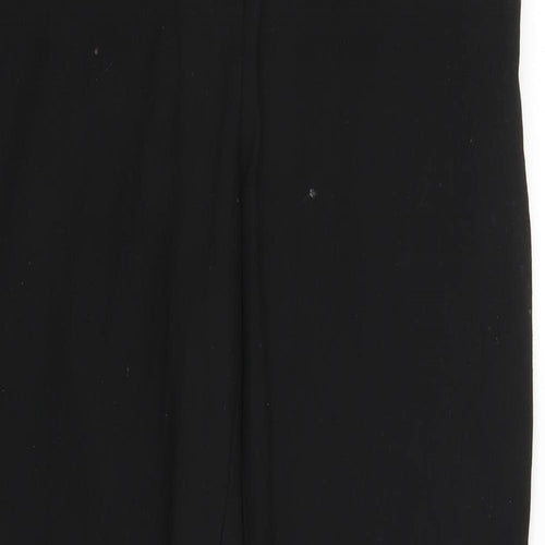 NEXT Womens Black   Trousers  Size 8 L25 in