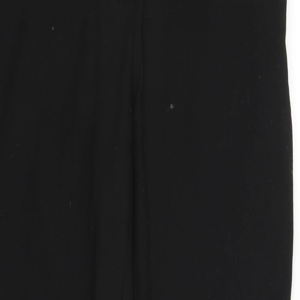 NEXT Womens Black   Trousers  Size 8 L25 in