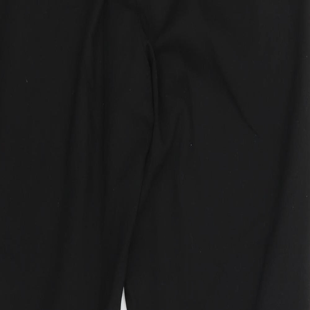 NEXT Womens Black   Trousers  Size 8 L25 in