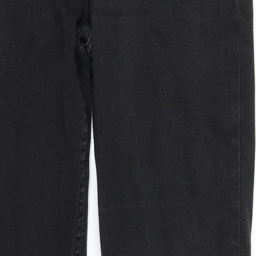 Preworn Womens Black  Denim Jegging Jeans Size M L30 in