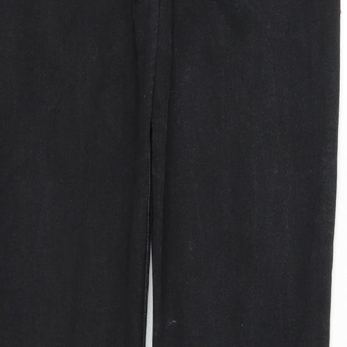 Preworn Womens Black  Denim Jegging Jeans Size M L30 in