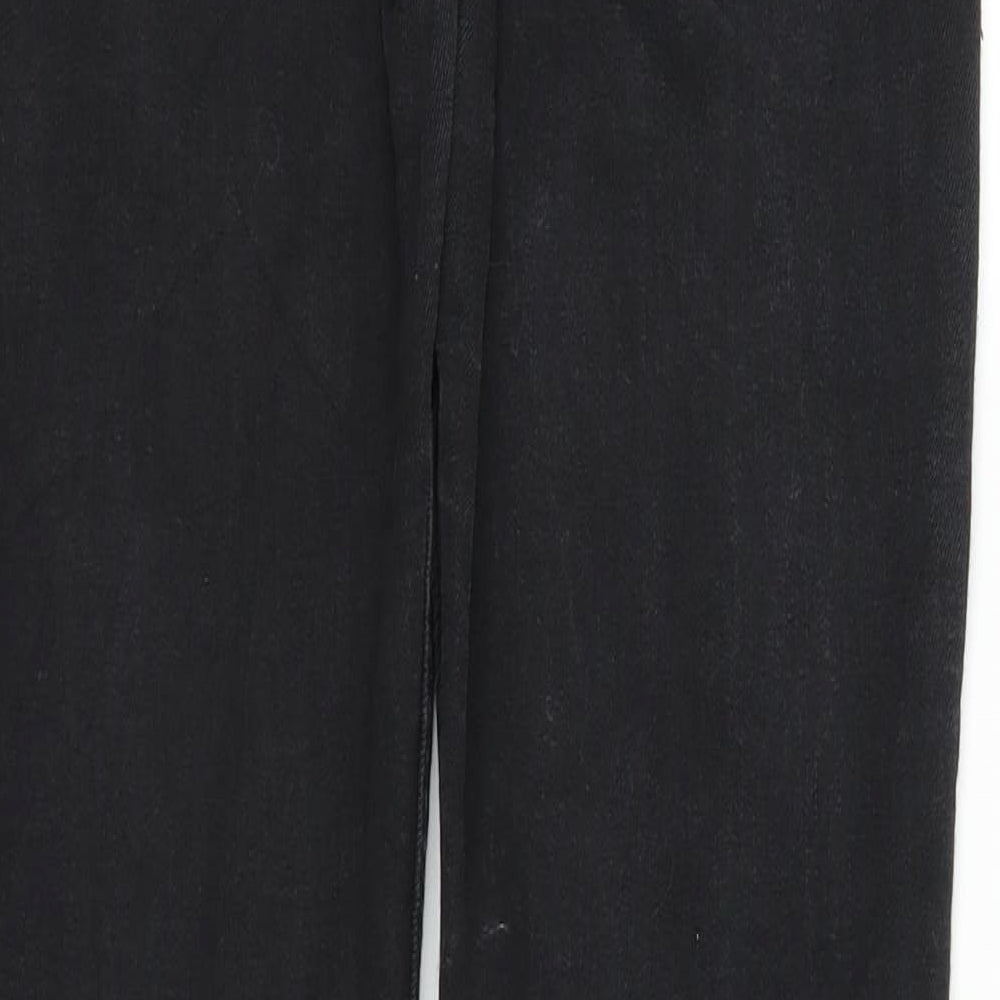 Preworn Womens Black  Denim Jegging Jeans Size M L30 in