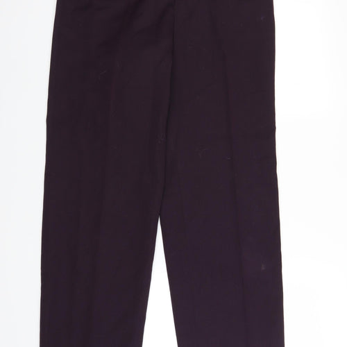 Avesta of Sweden Womens Purple   Trousers  Size 8 L31 in