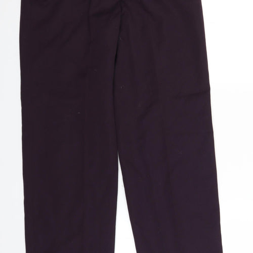 Avesta of Sweden Womens Purple   Trousers  Size 8 L31 in
