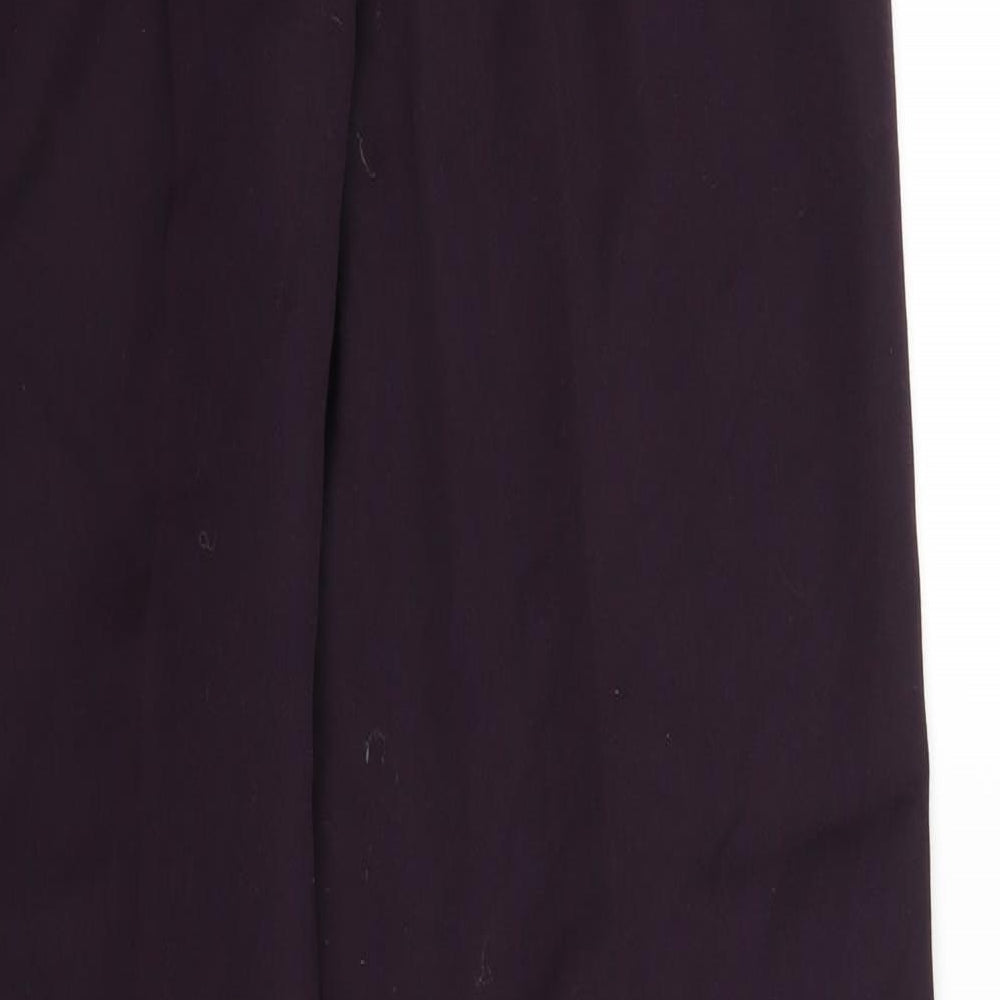 Avesta of Sweden Womens Purple   Trousers  Size 8 L31 in
