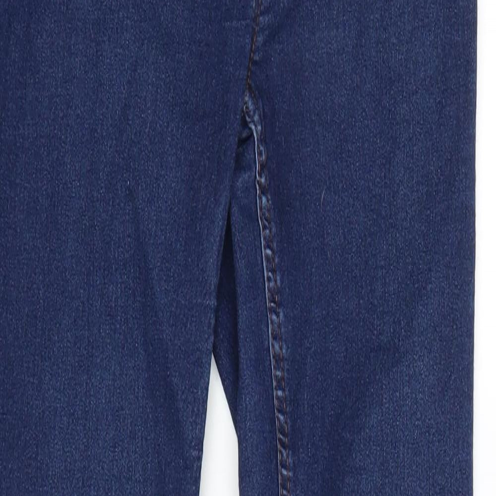 New Look Womens Blue  Denim Jegging Jeans Size 8 L26 in