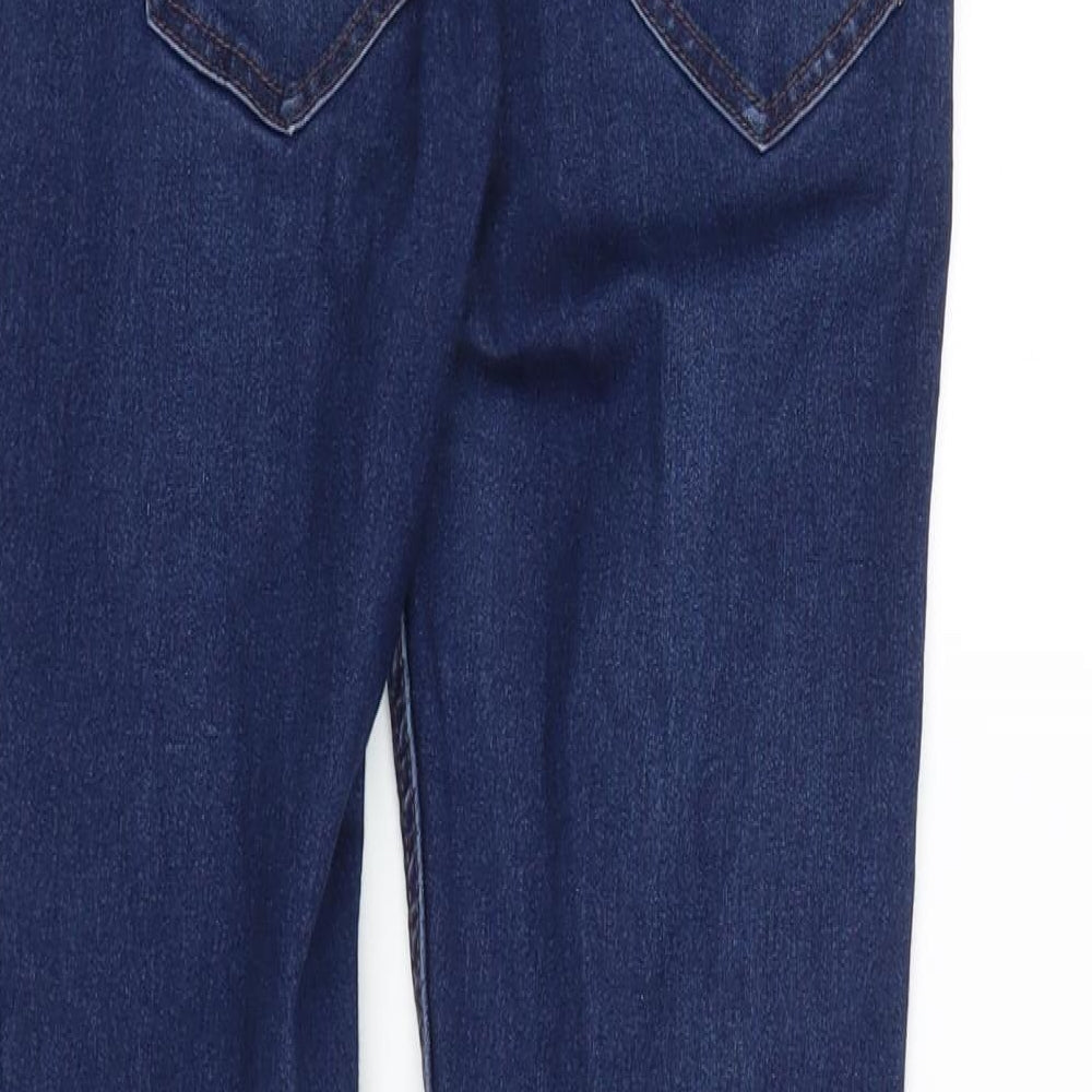 New Look Womens Blue  Denim Jegging Jeans Size 8 L26 in