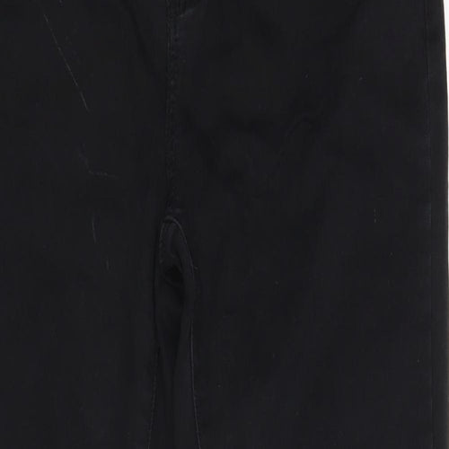 Primark Womens Black  Denim Straight Jeans Size 14 L29 in