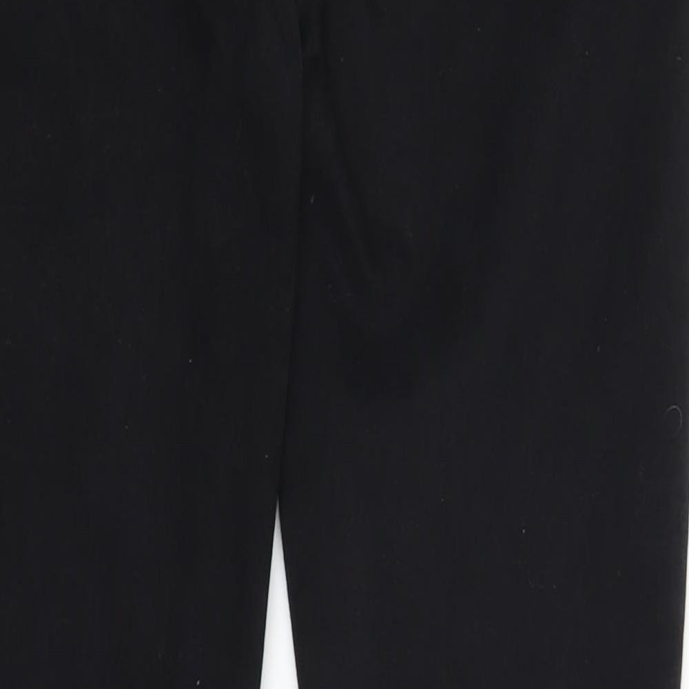 Primark Womens Black  Denim Straight Jeans Size 14 L29 in