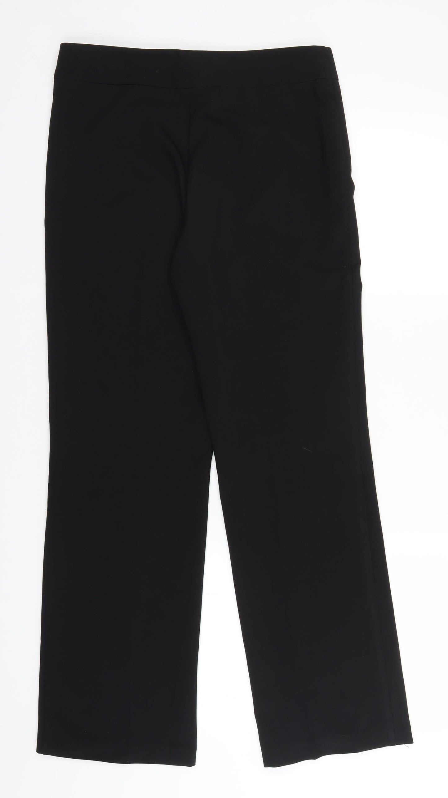 George Womens Black   Trousers  Size 8 L27 in